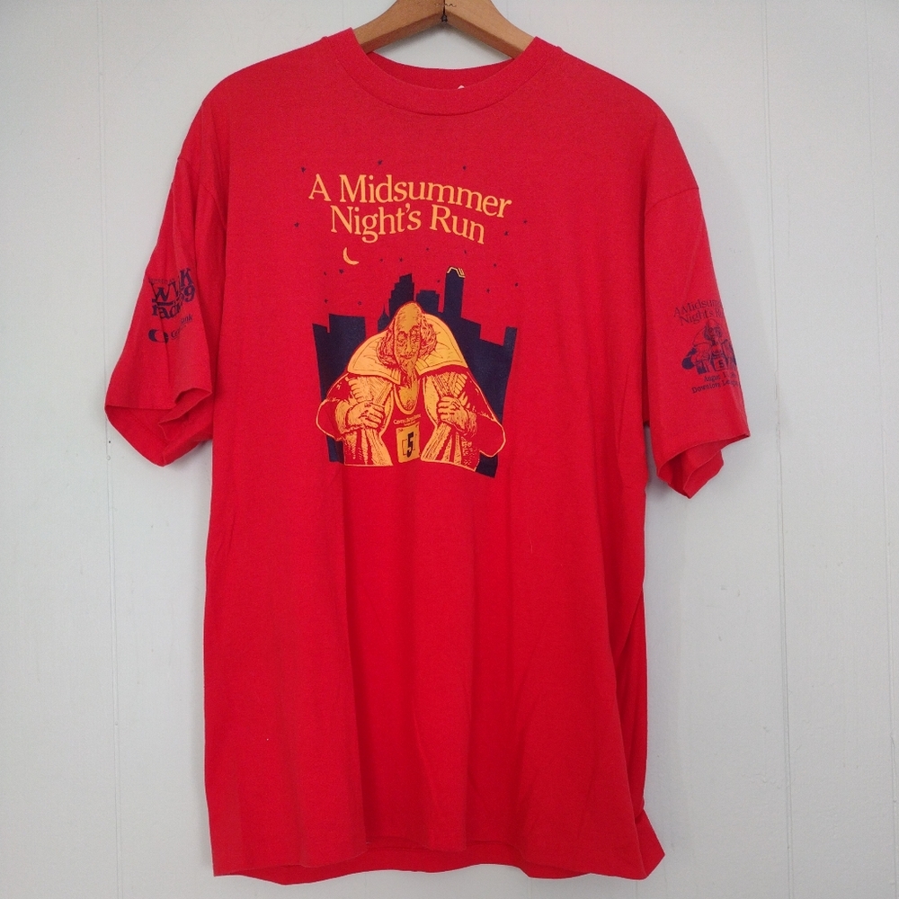 XL Vintage Tshirt Kentucky Road Race tee Midsummer Night's Run